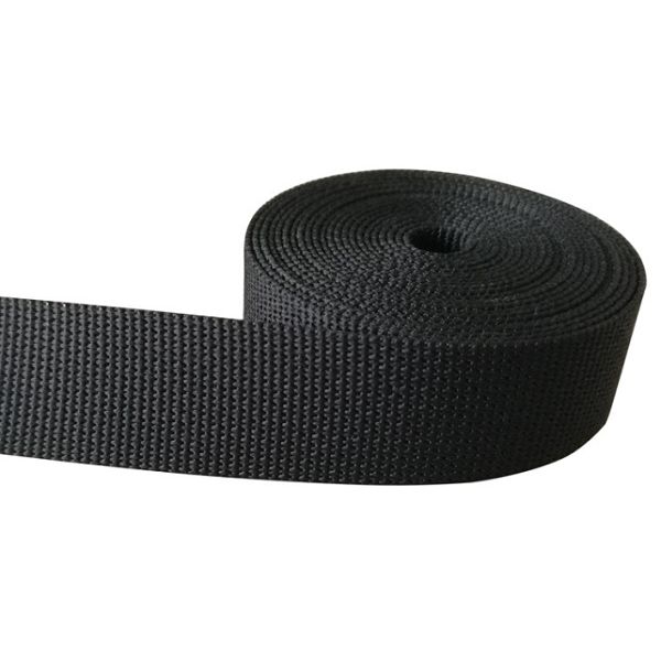 Black Tactical Nylon Webbing