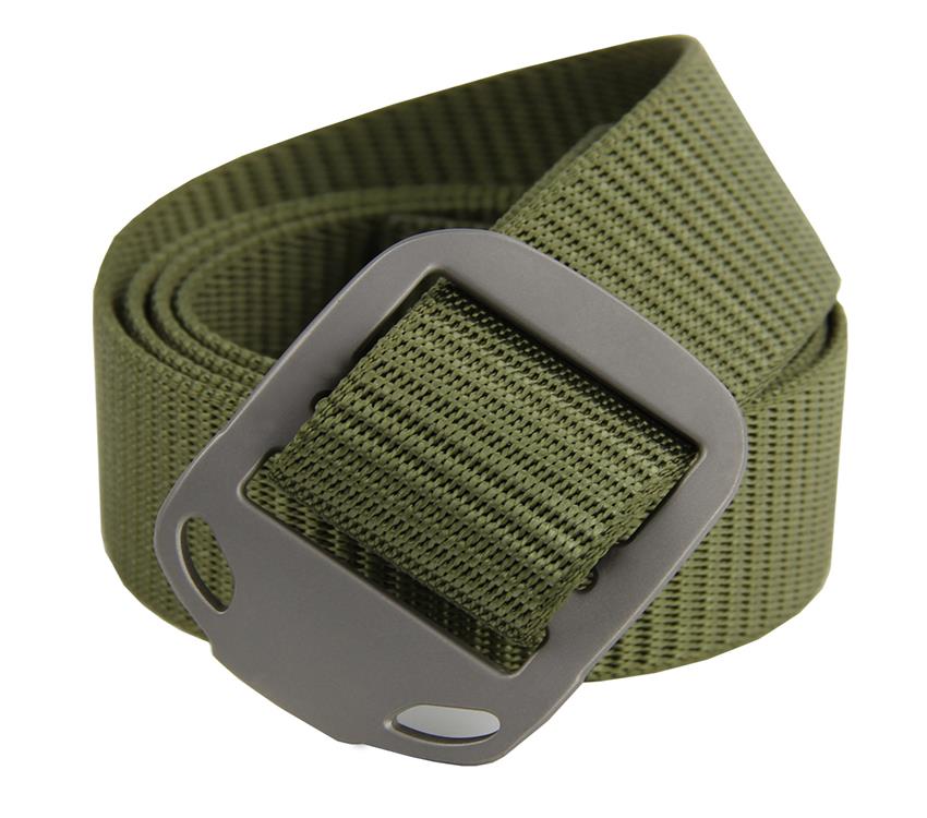 ceinture de toile vert armée army green canvas belt