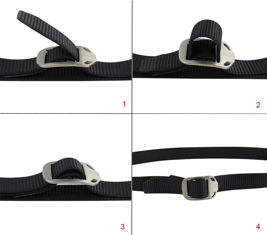 comment porter la ceinture en nylon