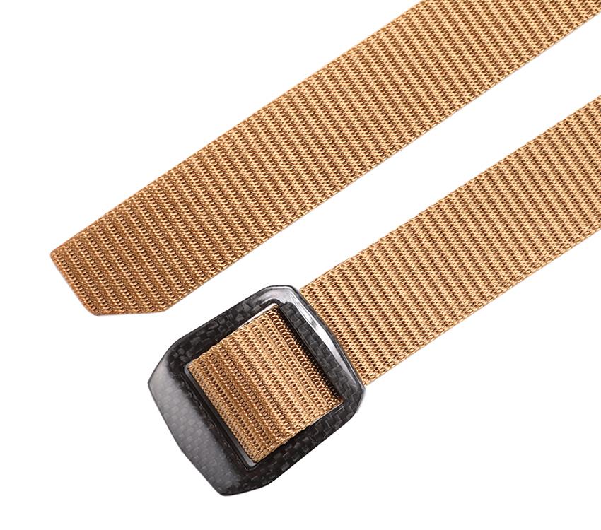 ceinture en nylon marron