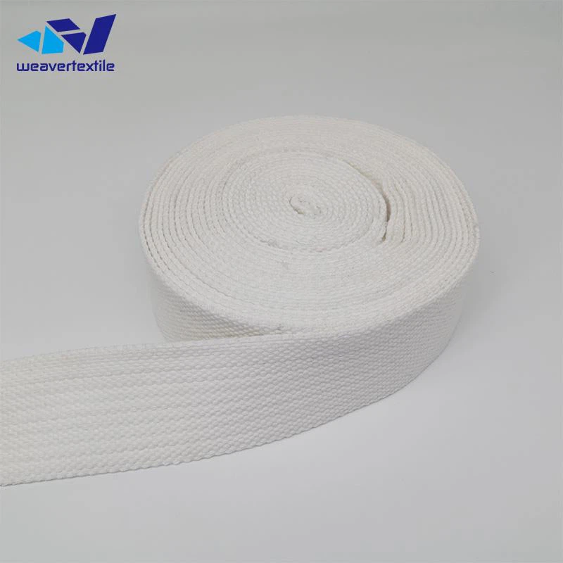 white biodegradable webbing