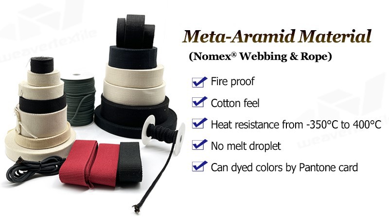 meta aramid webbing