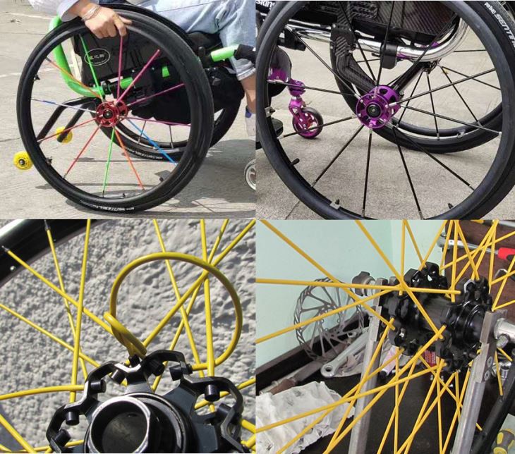 Colorful Bicycle Wheel Kevlar Spoke