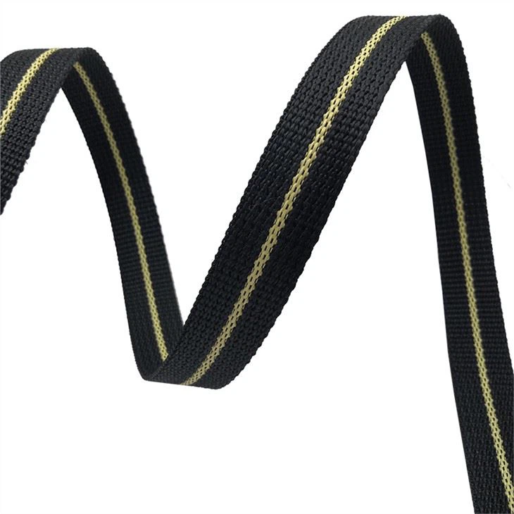 Sangle en mélange d'aramide ignifuge