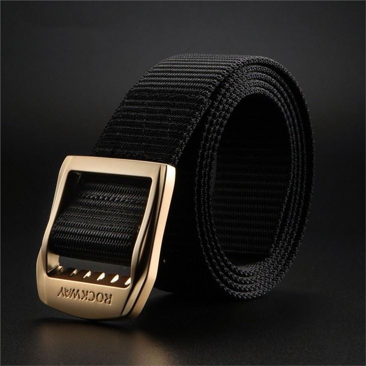 Boucle en alliage de zinc Ceinture tactique en nylon