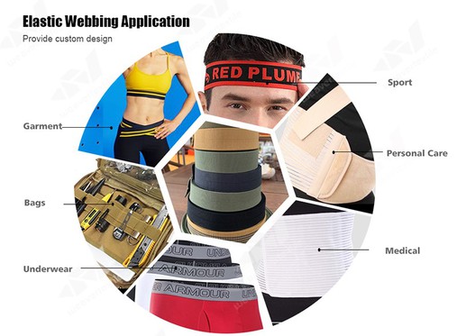 Elastic webbing Elastic webbing