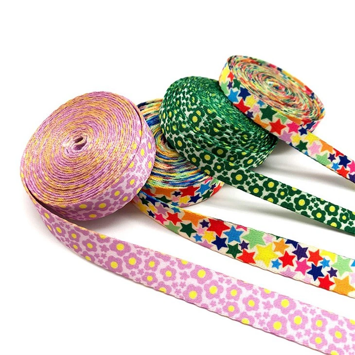 Custom Printed Polyester Webbing